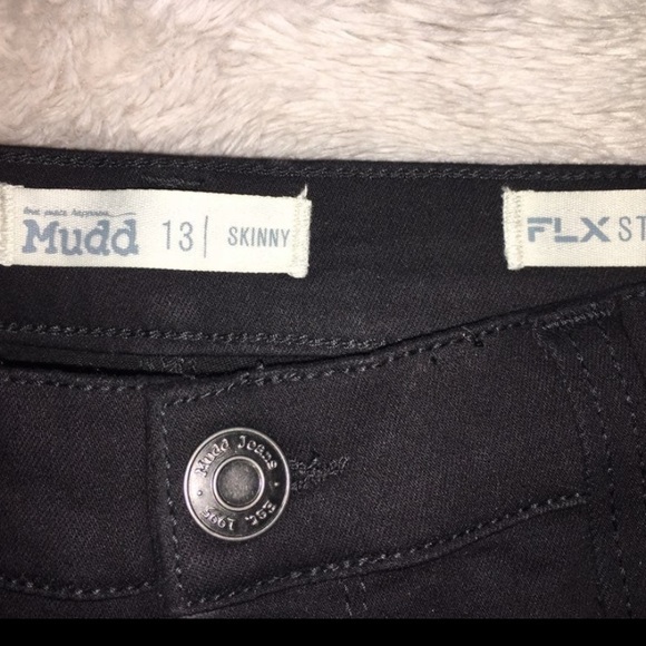 Girls Black Skinny Jeans - Picture 4 of 8